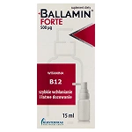 Ballamin Forte spray doustny z witaminą B12, 15 ml