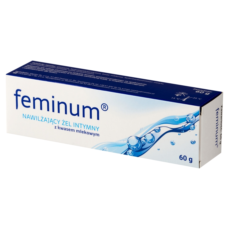Feminum, nawilżający żel intymny, 60 g