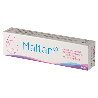 Maltan , maść do pielęgnacji brodawek sutkowych w okresie ciąży, 40 ml