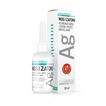 Nanobiotic MED Silver NOS i ZATOKI, płyn, 30 ml