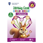 Zdrowy Lizak Mniam-Mniam, wzbogacony o 12 witamin i 3 minerały o różnych smakach, 4+1 szt.