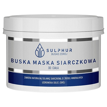 Sulphur, maska siarczkowa do ciała, 500 g