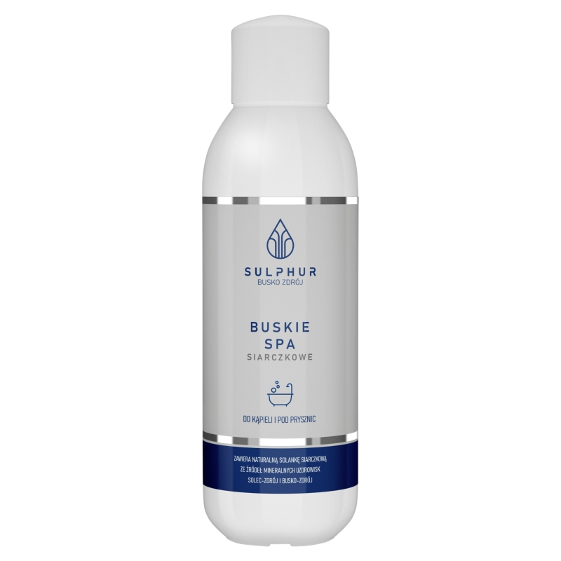 Sulphur Buskie SPA Siarczkowe pod prysznic i do kąpieli, 500ml
