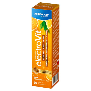 ElectroVit, tabletki musujące ze składnikami uzupełniającymi dietę w sód, potas i magnez, 20 szt.