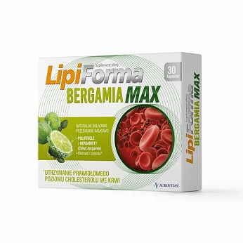 Lipiforma Bergamia Max, 30 kapsułek twardych
