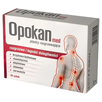 Opokan Med, plastry rozgrzewające, 10 szt.