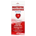 Multivital Energotonik  płyn ze składnikami wspierającymi serce i układ nerwowy, 1 l