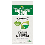 Beta-Glukan Complex  płyn z cynkiem i witaminą C o smaku czarnej porzeczki, 150 ml
