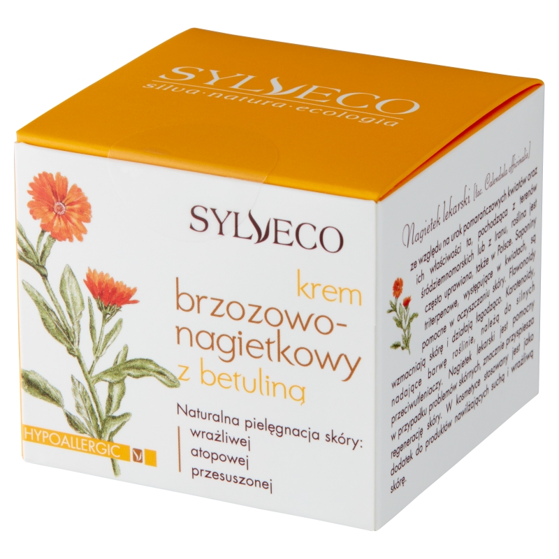 Sylveco, krem brzozowo-nagietkowy z betuliną, 50 ml