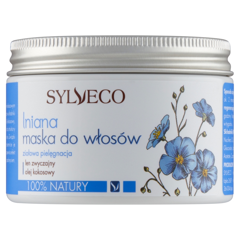 Sylveco , lniana maska do włosów, 150 ml.