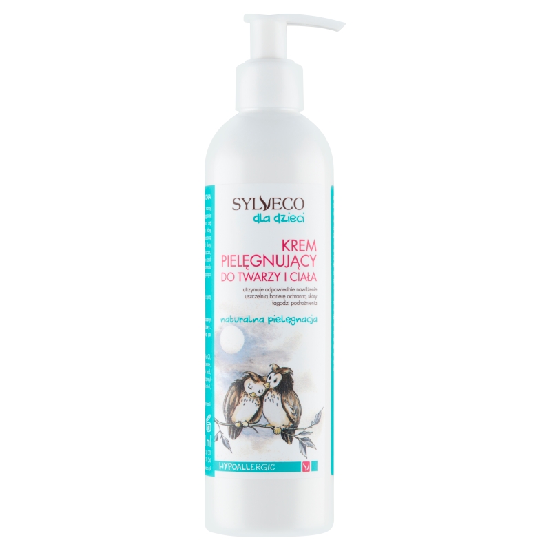 Sylveco Dla Dzieci, krem pielęgnujący do twarzy i ciała, 300 ml