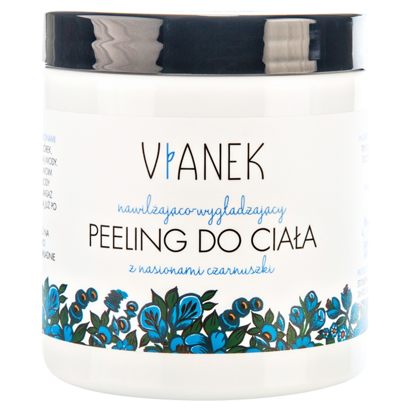 Vianek, nawilżająco-wygłądzający peeling do ciała, 250 ml