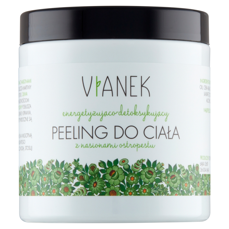 Vianek, energetyzująco-detoksykujący peeling do ciała, 250 ml