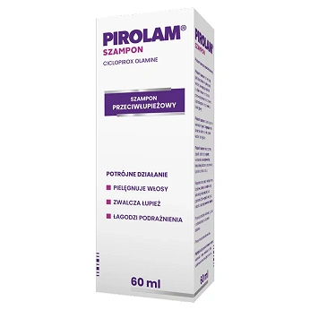 Pirolam szampon, przeciwłupieżowy, butelka 60 ml