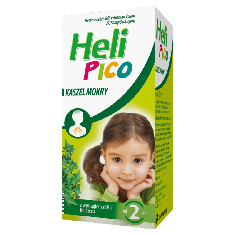HeliPico, syrop wykrztuśny na kaszel mokry, butelka 100 ml