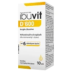 Ibuvit D 600, krople doustne ze składnikami wzmacniającymi odporność, 10 ml