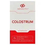 Colostrum Genactiv, kapsułki dla osób chcących zachować zdrowy organizm, 60 szt.