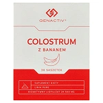 Colostrum z bananem Genactiv, dla osób chcących zachować zdrowy organizm, 30 sasz.