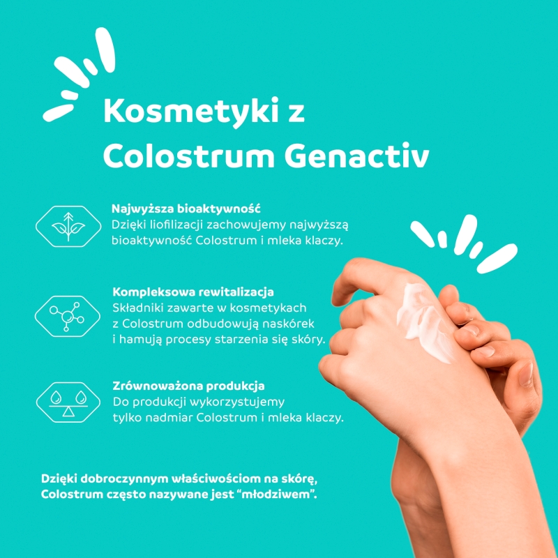 Maseczka z Colostrum, maseczka odżywczo-rewitalizująca, 150 ml