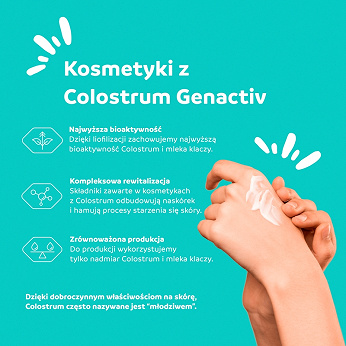 Maseczka z Colostrum , maseczka odżywczo-rewitalizująca, 150 ml
