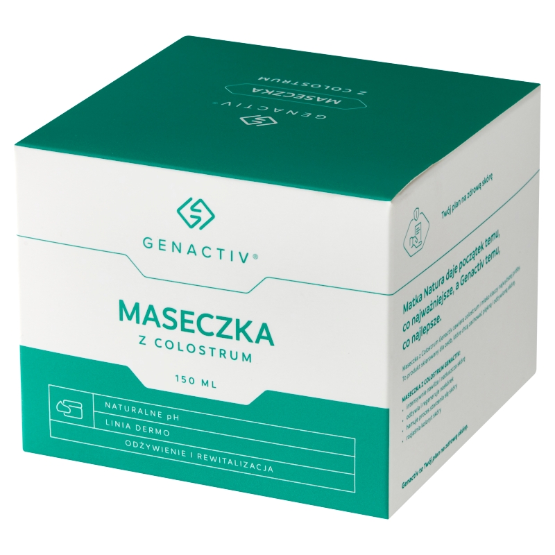 Maseczka z Colostrum, maseczka odżywczo-rewitalizująca, 150 ml