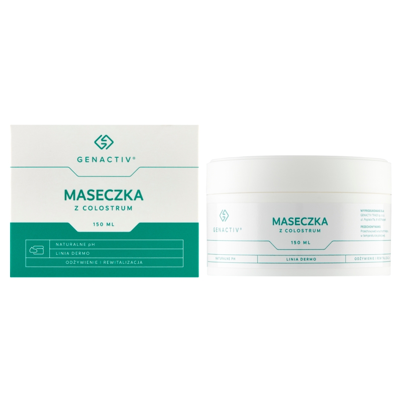 Maseczka z Colostrum, maseczka odżywczo-rewitalizująca, 150 ml