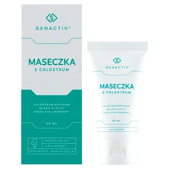 Maseczka z colostrum, maseczka odżywczo – rewitalizująca, 50 ml