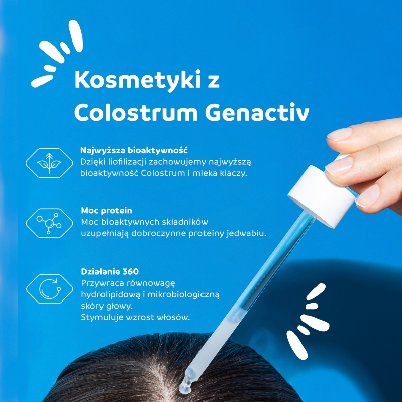 Szampon z Colostrum, szampon przeciw wypadaniu włosów, 150 ml