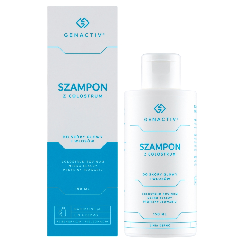 Szampon z Colostrum, szampon przeciw wypadaniu włosów, 150 ml