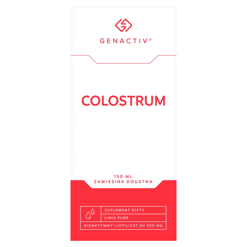 Genactiv Colostrum zawiesina, 150 ml