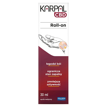 Karpal CBD, roll on, 30 ml