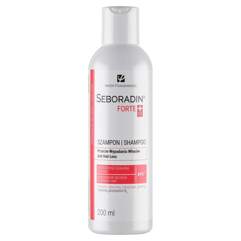 Seboradin Forte szampon przeciw wypadaniu włosów, 200 ml