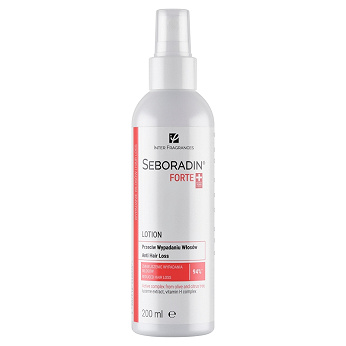 Seboradin Forte Lotion , preparat do włosów słabych i wypadających, 200 ml