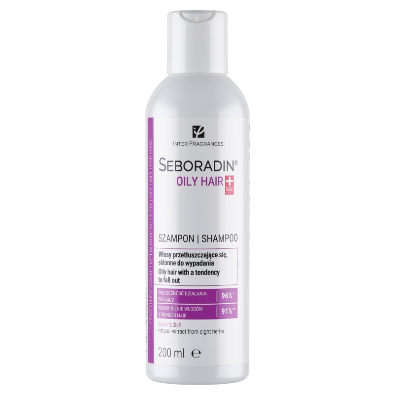 Seboradin Oily Hair  szampon do włosów przetłuszczających się, 200 ml 