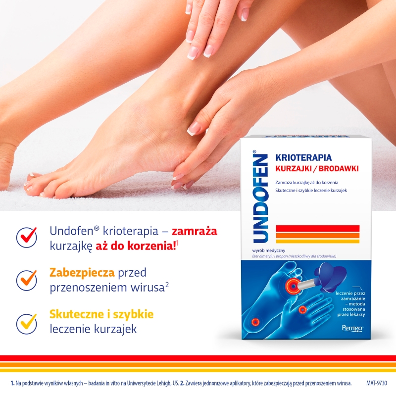 Undofen Krioterapia, aerozol na kurzajki i brodawki, 50 ml