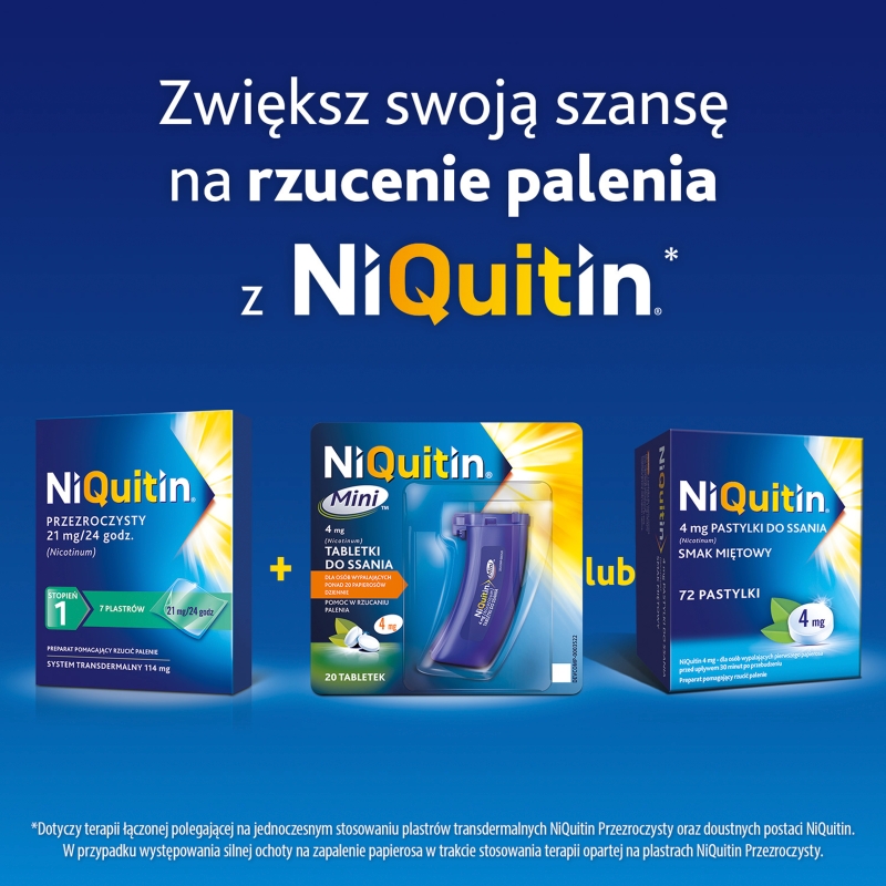 Niquitin Mini 2 Mg, tabletki do ssania, 3 x 20 szt.