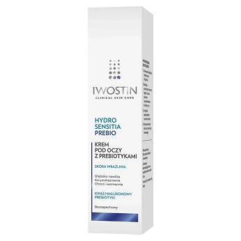 Iwostin Hydro Sensitia Prebio, krem pod oczy z prebiotykami, 15 ml