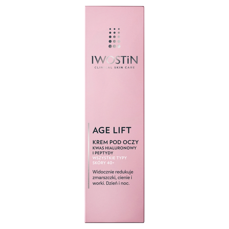 Iwostin Age Lift, krem pod oczy na dzień i noc do wszystkich typów skóry 40+, 15 ml