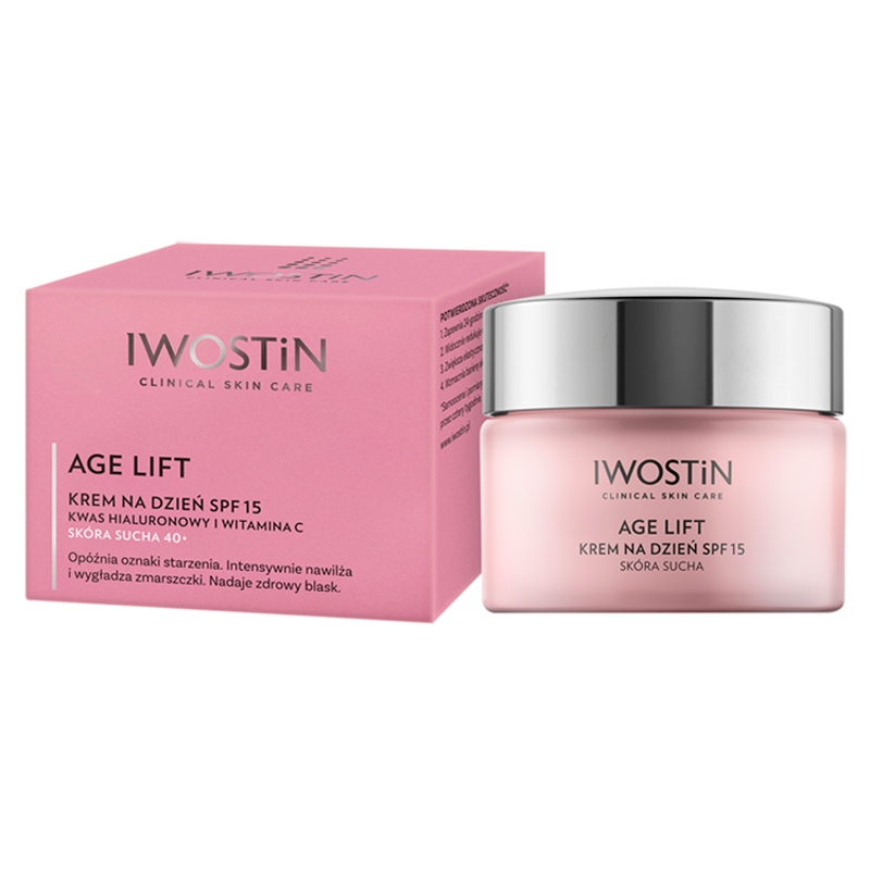 Iwostin Age Lift, krem na dzień do skóry suchej 40+ SPF 15, 50 ml