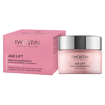 Iwostin Age Lift, krem na dzień do skóry suchej 40+ SPF 15, 50 ml