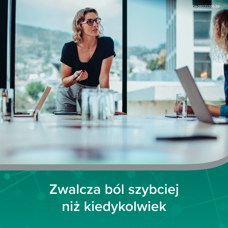 Aspirin pro, tabletki o działaniu przeciwgorączkowym i przeciwbólowym, 500 mg, 20 szt.