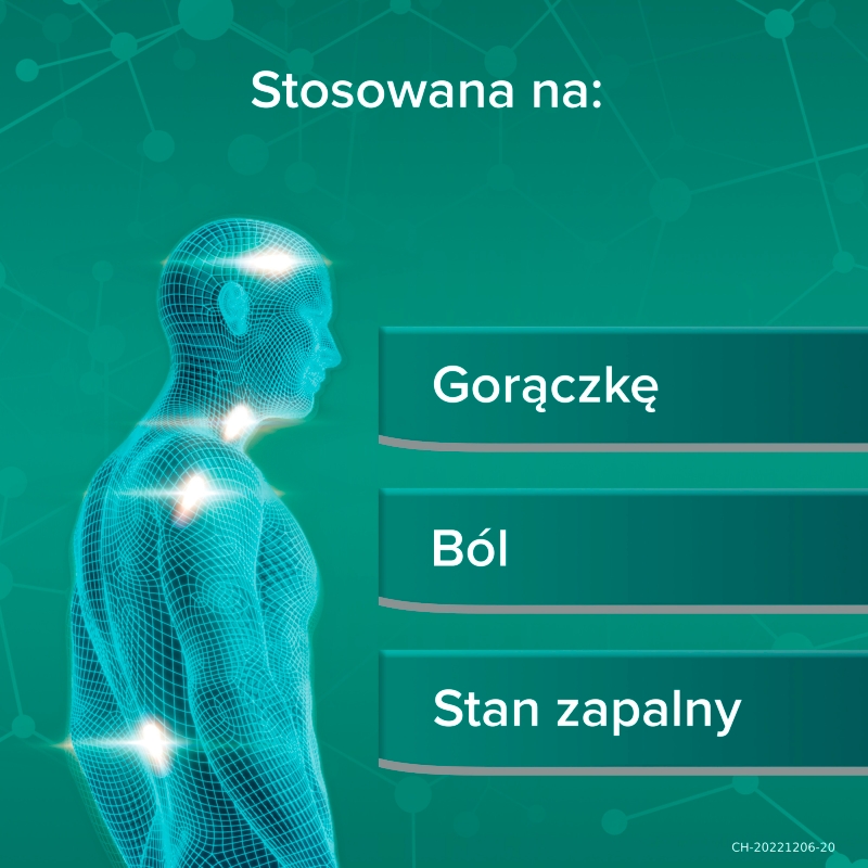 Aspirin pro, tabletki o działaniu przeciwgorączkowym i przeciwbólowym, 500 mg, 20 szt.