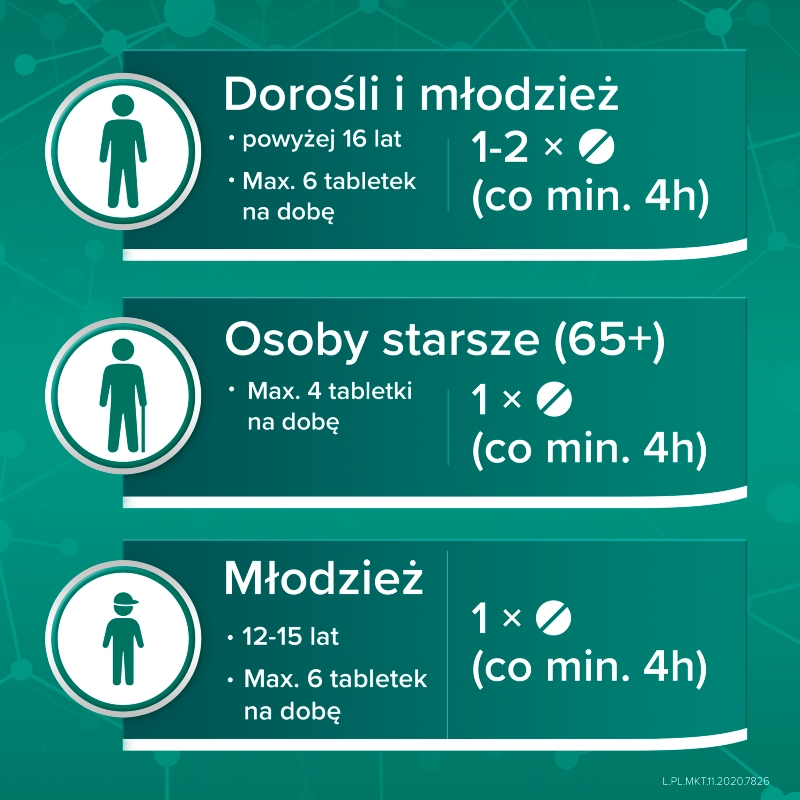 Aspirin pro, tabletki o działaniu przeciwgorączkowym i przeciwbólowym, 500 mg, 20 szt.