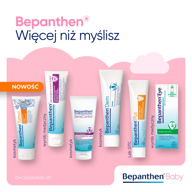 Bepanthen Baby, maść zestaw 100 g + 30 g KRÓTKA DATA 30.06.2026