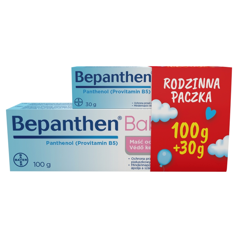  Bepanthen Baby maść zestaw 100 g + 30 g KRÓTKA DATA 30.06.2026