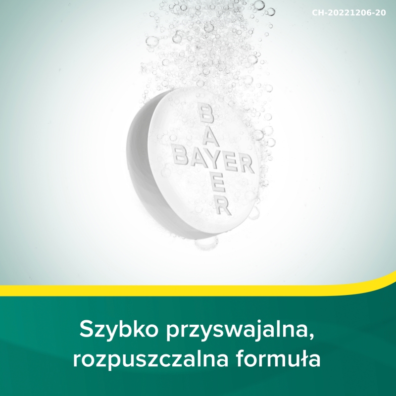 Aspirin C Forte, tabletki na przeziębienie i grypę z witaminą C, 10 szt.