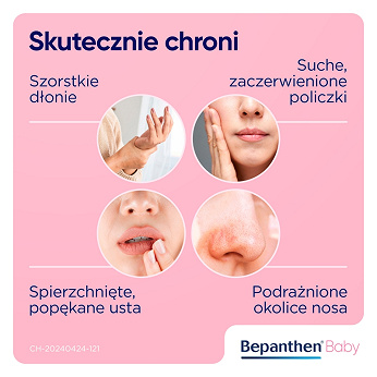 Bepanthen Baby, maść ochronna przed odparzeniami pieluszkowymi niemowląt, 30 g