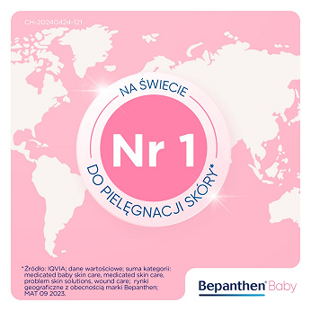 Bepanthen Baby, maść ochronna przed odparzeniami pieluszkowymi niemowląt, 30 g
