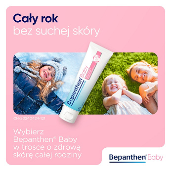 Bepanthen Baby, maść ochronna przed odparzeniami pieluszkowymi niemowląt, 30 g