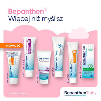 Bepanthen Baby, maść ochronna przed odparzeniami pieluszkowymi niemowląt, 30 g